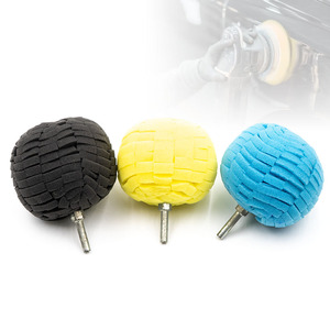 OEM <b>Angle</b> <b>Grinder</b> Compatible Car Detailing Sponge Wheel Set Multi-Color Multi-Grit Disc Buffing Pads 1 Year Warranty Car Bodies - Product Image 1