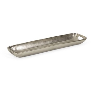 Plateau de service professionnel en métal avec matériau en acier inoxydable de haute qualité pour les services alimentaires, de boissons et de restauration - Product Image 6