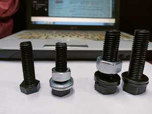 Vis et écrou à tête hexagonale (vis et écrou haute résistance) Gr 8.8 (DIN 933 et DIN 931) - Product Image 5