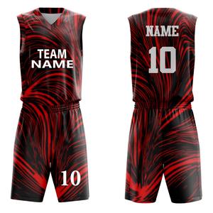 Uniforme de Baloncesto Ligero, Transpirable, Antibacterial, con Protección UV, Estampado, Tallas Grandes, Tejido Suave y Transpirable, Venta al Por Mayor - Product Image 3