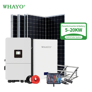 ระบบโซลาร์เซลล์แบบไฮบริด Whayo All in One Home ทำ<span class=keywords><strong>งาน</strong></span>ร่วมกับระบบไฟฟ้าสาธารณะและแบตเตอรี่เพื่อให้พลังงานที่เชื่อถือได้สำหรับการใช้<span class=keywords><strong>งาน</strong></span>ในครัวเรือนทุกวัน - Product Image 1