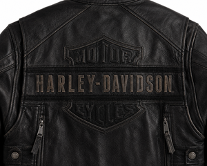 Chaqueta de Cuero Genuino de Vaca para Hombre, Estilo Vintage, Chaqueta de Motociclista Personalizada con Cuello Alto, Abrigo de Cuero para Motociclista - Product Image 4