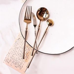 Modern 24pcs Stainless Steel Cutlery <b>Set</b> Mirror Polished Luxury Silverware Flatware <b>Set</b> Eco-Friendly Kitchen <b>Dinnerware</b> <b>Set</b> - Product Image 5
