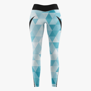 Vente directe usine – Leggings longs imprimés style western, taille mi-haute avec poches, séchage rapide, pour femme, prix abordable - Product Image 2