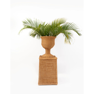 Luxury Natural Rattan <b>Wicker</b> Decorative <b>Vase</b> Flower Holder for Home Hotel Decor OEM Manufacturer in Vietnam - Product Image 1
