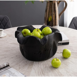 ชามโลหะสีทองตกแต่งสไตล์โมเดิร์น งานแฮนด์เมด ขัดเงา สำหรับตกแต่งบ้าน - Product Image 4