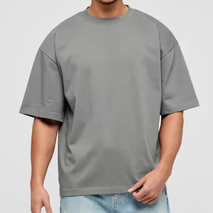 Camisetas Casuales Lisas para Hombre, Diseño Profesional, Corte Regular, 100% Algodón, Transpirables, de Secado Rápido, Tallas Grandes, Buena Calidad - Product Image 1