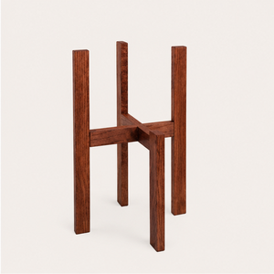 Wholesale Wooden Plant Stand Solid Wood Flower <b>Pot</b> <b>Holder</b> for Indoor Plants Minimalist Home Decor Display for Living Room - Product Image 2