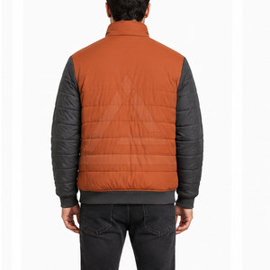 Chaqueta de Invierno Reversible para Hombre, con Capucha, de Nailon y Poliéster, Cómoda, Informal, para Viajes, Ligera, para Uso Diario - Product Image 4