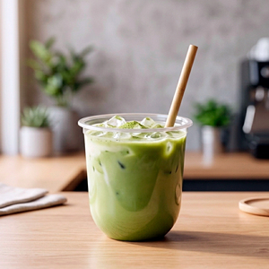 QUANG QUAN 16/22/24oz Clear Single Wall PP/PET Disposable Plastic <b>Cup</b> With 95mm Lid for <b>Cold</b> Coffee & Tea Beverages - Product Image 1