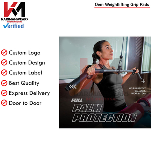 Ergonomic Grip Pad Men Women Gym Anti Slip Weightlifting Deadlift Training OEM Supplier - Product Image 4