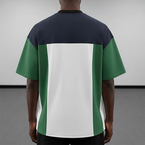 Camiseta de Hombre de Corte Holgado, 100% Algodón de Alta Calidad, 180 g/m², Ecológica, de Secado Rápido, con Logotipo Personalizado Impreso en Relieve, OEM/ODM - Product Image 6