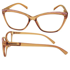 แว่นสายตาอ่านหนังสือแฟชั่นสำหรับผู้หญิง ดีไซน์หรูหรา คลาสสิก ทำจากกระจกคุณภาพสูง - Product Image 2