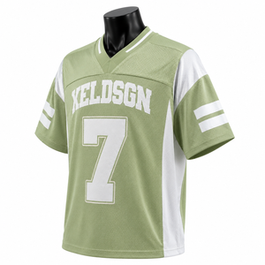Proveedor de Ropa Deportiva de Alta Calidad, Jersey de Fútbol Americano con Tecnología de Absorción de Humedad - Product Image 3