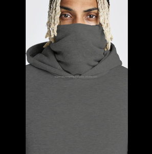 Sweat à capuche d'hiver personnalisé en polaire pour hommes Sweats à capuche vierges OEM avec méthode de tissage personnalisée - Product Image 3