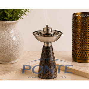 Quemador de Incienso Árabe de Mármol Natural, Quemador de Bakhoor Árabe de Calidad de Exportación, Mabkhara Islámica, Precio de Fábrica, Logotipo Personalizado - Product Image 2