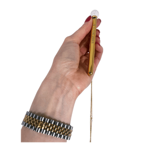 Braccialetti a catena e a maglie in acciaio inossidabile Minerva con funzione vibrante, indossabili e alla moda - Product Image 3