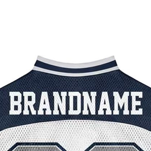 Custom High Quality Oversized Mesh Sport Baseball Football Short Sleeve Sports Jersey for Men-Customizable Colors & Sizes - Product Image 3
