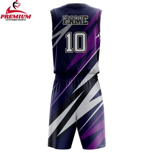 Nuevo Uniforme de Baloncesto de Calidad Superior con Servicio OEM, Transpirable, Antibacterial, Protección UV, Sin Mangas - Product Image 4