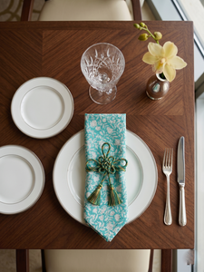Servilletas de Mesa Hechas a Mano con Estampado Artesanal, 100% Algodón Premium, Estilo Americano, Ecológicas, 80x120cm, Suministro al por Mayor para Cocina - Product Image 1