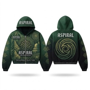 Survêtement unisexe en molleton 450 GSM personnalisé, veste à capuche et pantalon de survêtement en coton premium, imperméable, streetwear, vêtements de sport décontractés - Product Image 1