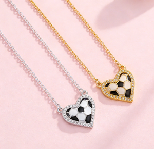 Custom <b>Football</b> <b>Necklace</b> Jewelry for Men Women OEM ODM Factory Wholesale Personalized Stainless Steel Sports Pendant Gift - Product Image 3