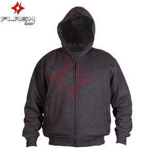Sudadera con Capucha Unisex para Motociclismo de Invierno, Chaqueta con Cierre de Cremallera, Transpirable, 220g, Personalizable, con Forro Protector Teñido Liso - Product Image 4