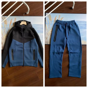 Chándal Deportivo Clásico de Invierno, Casual, Resistente al Viento, de Poliéster/Algodón, con Cintura Elástica y Bordado 3D - Product Image 6