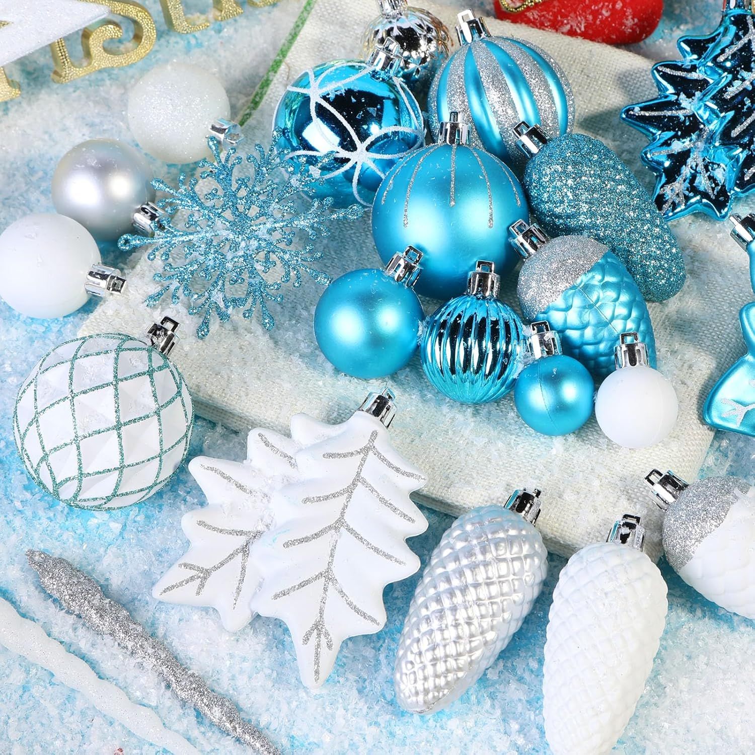 Blue and Whitesilver Color