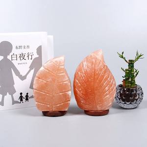 Lámpara de Sal del Himalaya al por Mayor, Cristal Rosa Natural, con Base de Madera, al Mejor Precio - Product Image 4
