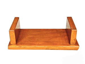 Taburete Palaka de Madera Hecho a Mano, Taburete Tradicional Indio para Sentarse Bajo el Nivel del Suelo, Asiento de Madera Maciza, Decoración para el Hogar - Product Image 2
