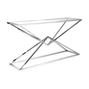 Mesa Consola Plegable Moderna de Hierro con Borde de Losa de Roca Premium, Mueble de Entrada Ultra Delgado que Ahorra Espacio para Apartamentos - Product Image 1