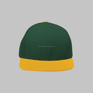 Laine Melton personnalisé feutre broderie Logo Golf chapeaux papa chapeau plat bord non structuré casquette de Baseball avec sangle arrière en cuir - Product Image 5