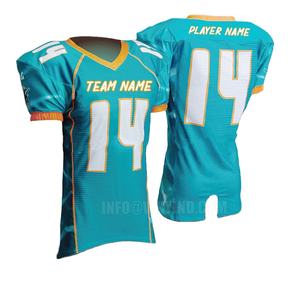 Uniformes de fútbol de América, calidad, nuevo diseño, camiseta de fútbol personalizada para equipos deportivos populares americanos - Product Image 1