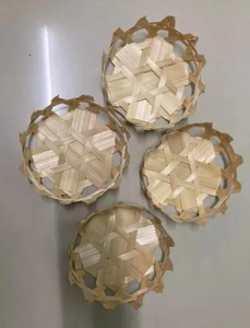 New Design Rattan Storage <b>Basket</b> Stylish Finish for Restaurant Tabletop Home Food Storage Wholesale Supplier - Product Image 2