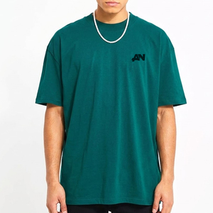 เสื้อยืดโอเวอร์ไซส์ผู้ชายทันสมัย ทรงหลวมใส่สบาย ผ้าคุณภาพพรีเมียม ดีไซน์มินิมอลทันสมัย ใส่สบายเหมาะสำหรับใส่ลำลอง - Product Image 1