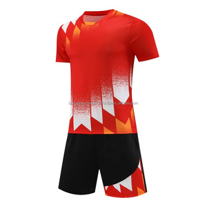 Conjunto de Uniforme de Fútbol Personalizado, Transpirable, de Secado Rápido, 100% Poliéster, Ropa Deportiva para Equipos - Product Image 6
