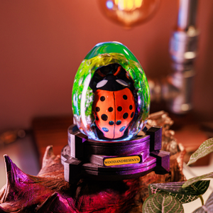 Lámpara de resina personalizada, lámpara de resina, luz nocturna personalizada, lámpara de epoxi de Pokémon, lámpara art déco, regalo personalizado, regalo hecho a mano - Product Image 2