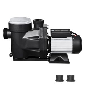Bomba de Piscina Monofásica de 1.5HP con Caudal Máximo de 122 GPM, 230V, 3450 RPM, Elevación Máxima de 55 pies, Bomba Trifásica para Piscina Elevada con Carcasa de PP - Product Image 2