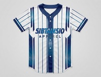 Nouveaux uniformes de baseball sublimés, maillots de baseball respirants, fabricants de maillots de sport, maillots de baseball personnalisés avec logo.
