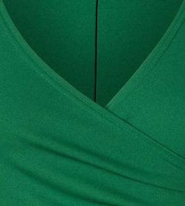 Robe polo pour femme à col côtelé - Tissu piqué extensible - Robe sportive pour femme à manches courtes avec logo personnalisé - Product Image 6