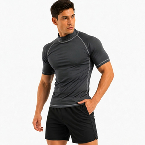 Camiseta Deportiva de Compresión para Hombre, Transpirable, de Secado Rápido, Ajustada, para Entrenamiento - Product Image 4