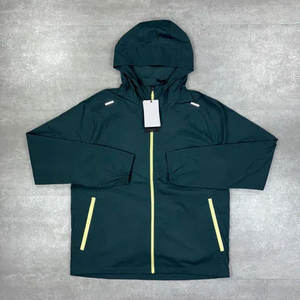 Conjunto de Sudadera con Cremallera y Pantalón de Chándal para Hombre, Diseño Personalizado OEM, Ecológico, 100% Poliéster, Cortavientos de Invierno, 2 Piezas - Product Image 3