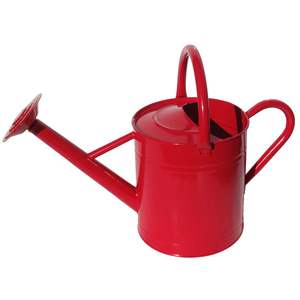 High quality metal watering can for indoor gardening long spout precise <b>control</b> ergonomic <b>grip</b> rust resistant body - Product Image 2