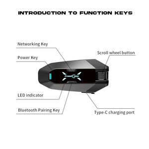 FreedConn FM10 Intercom Bluetooth Full Duplex Mesh pour <span class=keywords><strong>Moto</strong></span>, Casque Intercomunicador pour 24 Motards, Portée 1500m, Communication de Groupe - Product Image 2