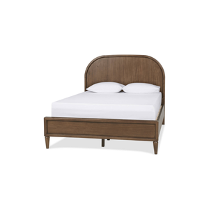 Cama Queen Slavina Hecha de Madera de Caoba Sólida de Alta Calidad con Color Idris Ember para Uso en Dormitorio - Product Image 6
