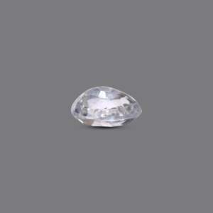 Luxury White Zircon - 3 Carat - Loose Gemstone For Fine Jewelry - Product Image 3