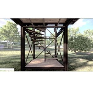 Casa Prefabricada de Bambú 100% Ecológica y Personalizable de 20 Pies (LCB02) 40m2, en Oferta, Material de Bambú Económico - Product Image 5