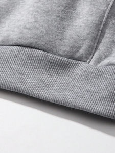 เสื้อสเวตเชิ้ตผ้าฟลีซพิมพ์ลายดาวและตัวอักษรสำหรับผู้หญิง แขนยาว - Product Image 4