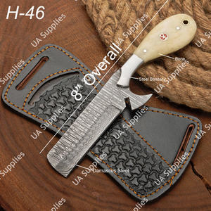 Couteau de boucher en acier Damas ultra-affûté de 8 pouces, multi-usage, fait main, pour la chasse, le camping, le travail du bois, OEM - Vente chaude - Product Image 6